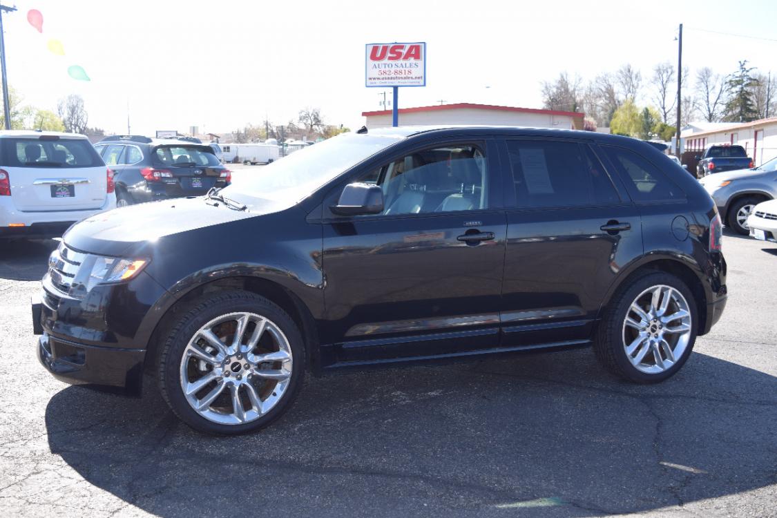 2010 BLACK /BLACK Ford Edge Sport FWD (2FMDK3AC4AB) with an 3.5L V6 DOHC 24V engine, AUTOMATIC transmission, located at 607 W Columbia Drive, Kennewick, WA, 99336, (509) 582-8818, 46.216743, -119.126404 - Photo #0